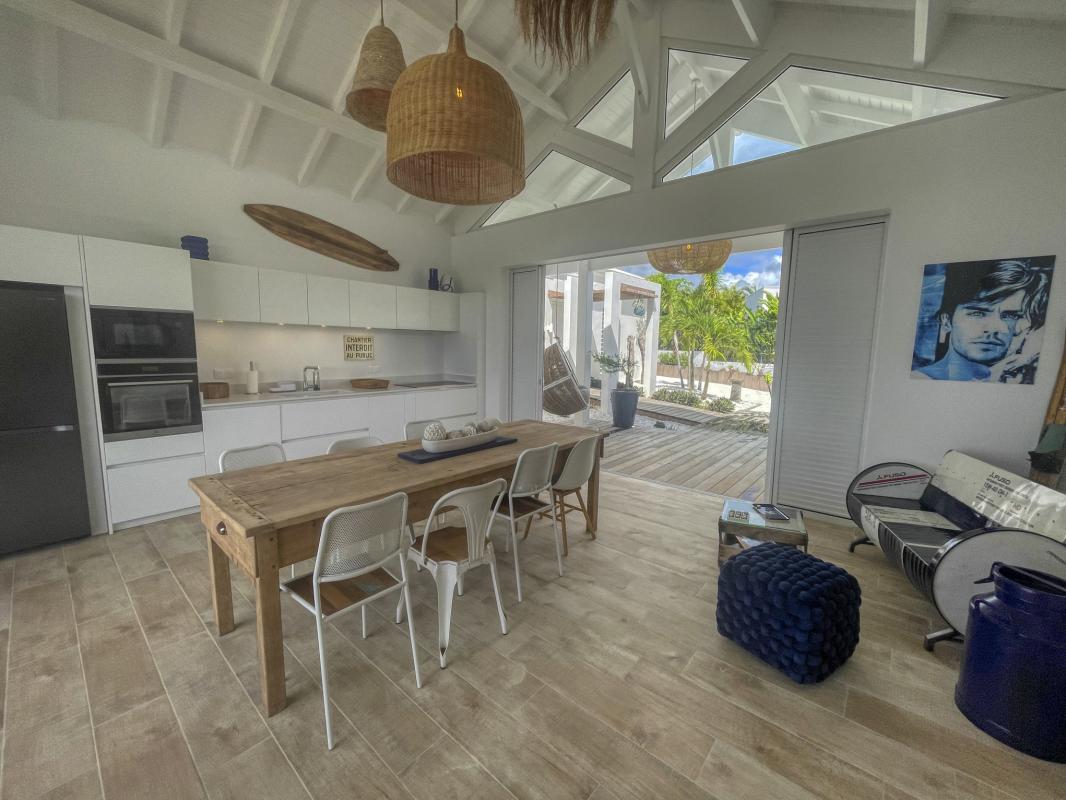 29.Location villa piscine vue mer St François Guadeloupe_Partie commune